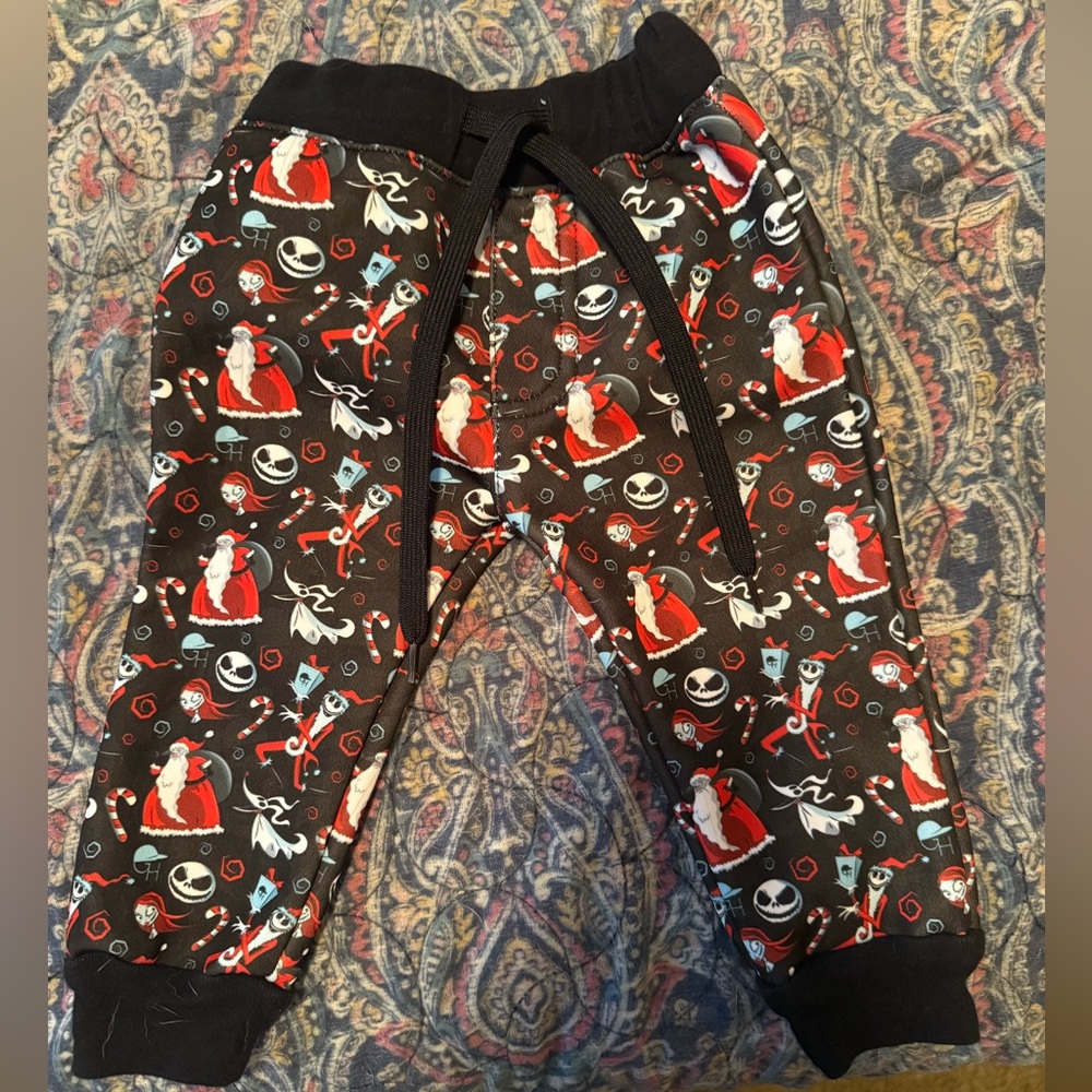 Nightmare Before Christmas Black George Hats Pants
